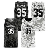 Zebra Custom Reversible Basketball Jersey